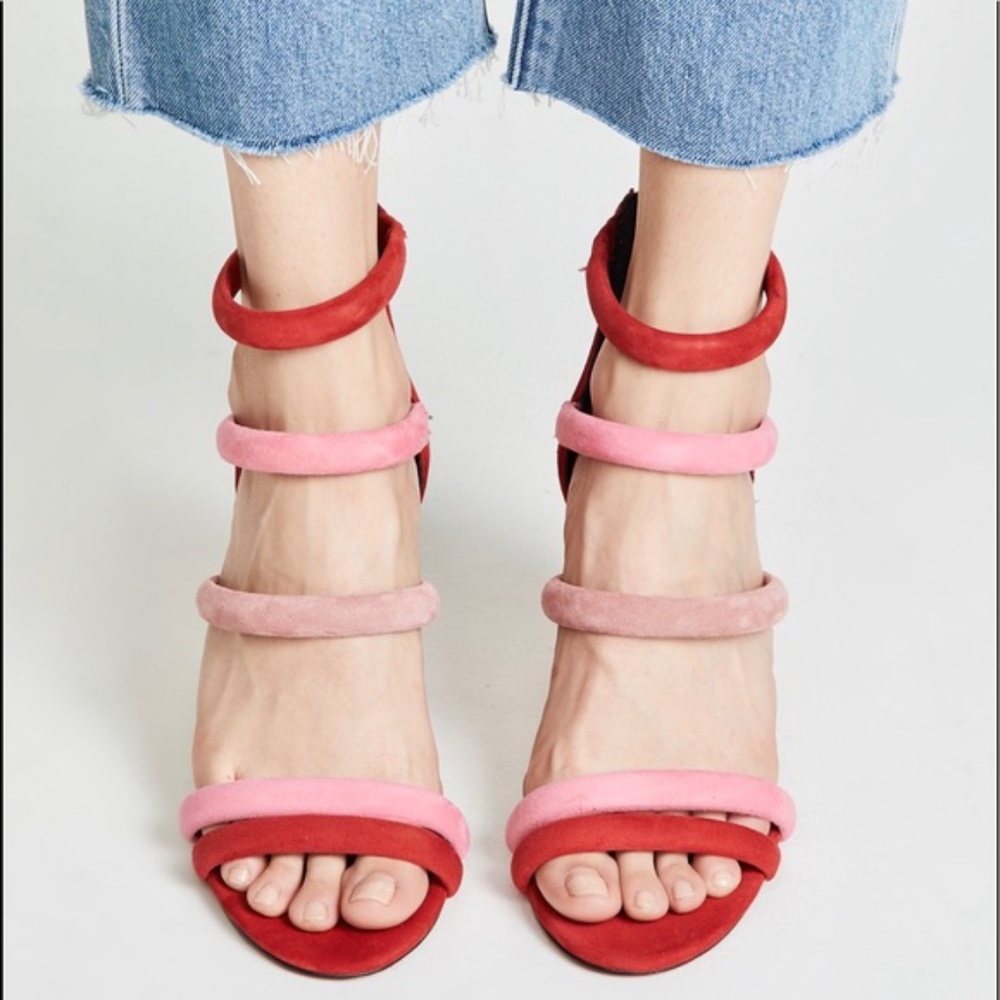 Rebecca Minkoff ‘Andree’ tubular block heels 9.5